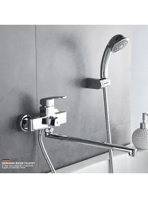Смеситель для ванны Gerhans Pillar K13106 хром