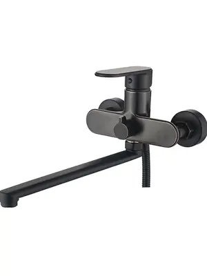 Смеситель для ванны Gerhans K22 K13122T черный