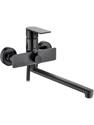 Смеситель для ванны Gerhans K23 K13123T черный