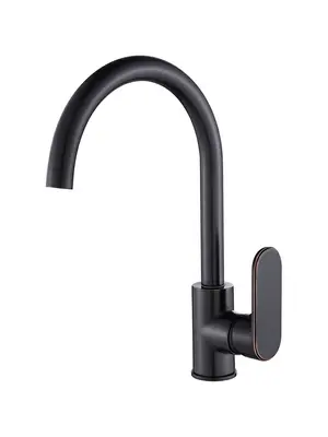 Смеситель для кухни Gerhans K14022T черный