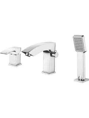 Смеситель на борт ванны Ledeme L1198 хром