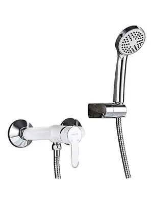 Смеситель для душа Ledeme H03W L2003W белый/хром