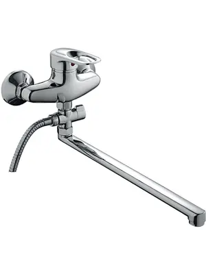 Смеситель для ванны Ledeme H04 L2104 хром