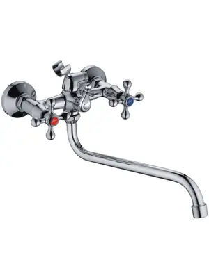 Смеситель для ванны Ledeme H08 L2108 хром