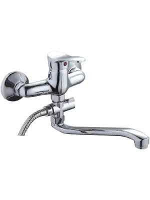 Смеситель для ванны Ledeme H14-B L2114-B хром