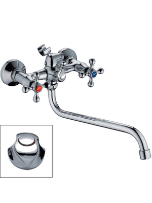Смеситель для ванны Ledeme H26 L2126 хром
