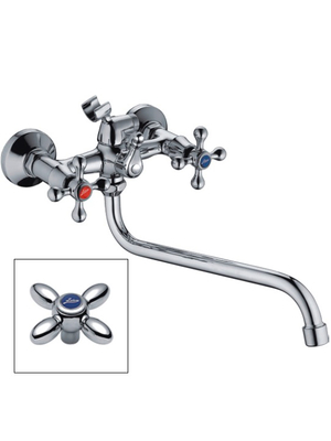Смеситель для ванны Ledeme H27 L2127 хром