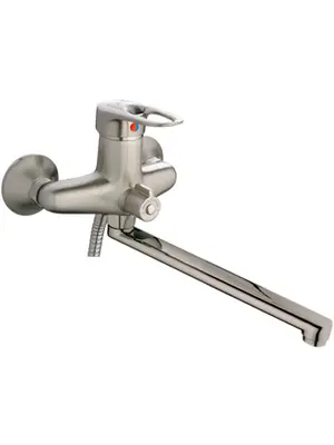 Смеситель для ванны Ledeme H04A L2204A суперсталь