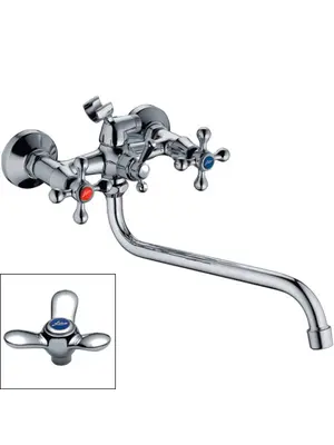 Смеситель для ванны Ledeme H12 L2212 хром