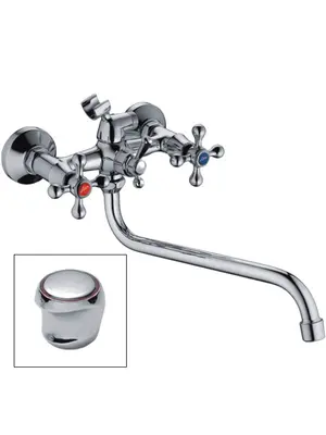Смеситель для ванны Ledeme H17 L2217 хром