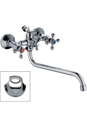 Смеситель для ванны Ledeme H26 L2226 хром