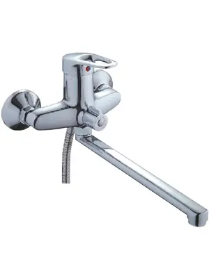 Смеситель для ванны Ledeme H68-B L2268-B хром