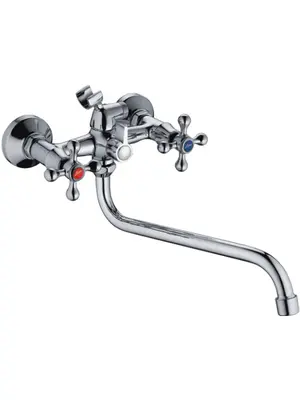 Смеситель для ванны Ledeme H08 L2308 хром