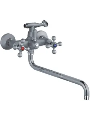 Смеситель для ванны Ledeme H19-1 L2619-1 матовый хром
