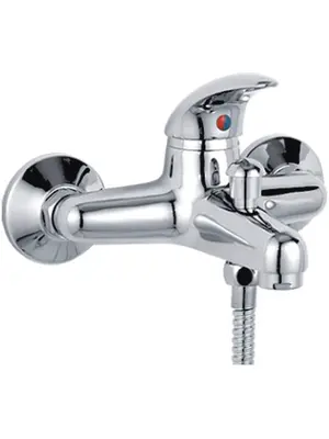 Смеситель для ванны Ledeme H38-B L3038-B с коротким изливом силумин