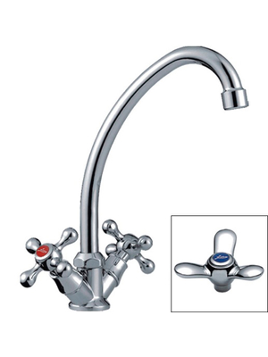 Смеситель для кухни Ledeme H12 L4012 хром