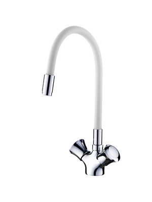 Смеситель для кухни с гибким изливом Ledeme L4022-3 хром