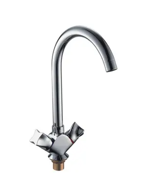 Смеситель для кухни Ledeme H87 L4087-2 хром