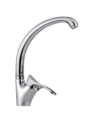 Смеситель для кухни Ledeme H01-1 L4101-1 матовый хром