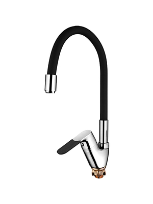 Смеситель для кухни с гибким изливом Ledeme RL4153-2 хром