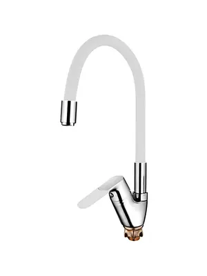 Смеситель для кухни с гибким изливом Ledeme L4153-3 хром