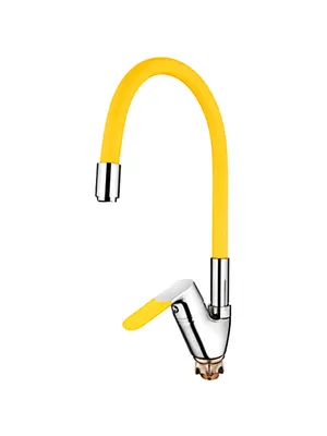 Смеситель для кухни с гибким изливом Ledeme L4153-4 хром