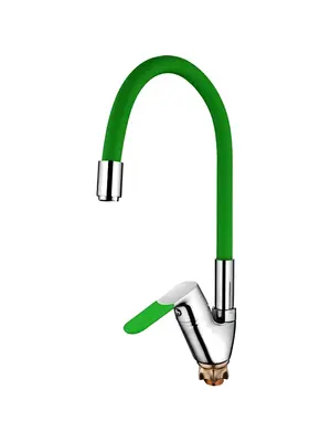 Смеситель для кухни с гибким изливом Ledeme L4153-5 хром