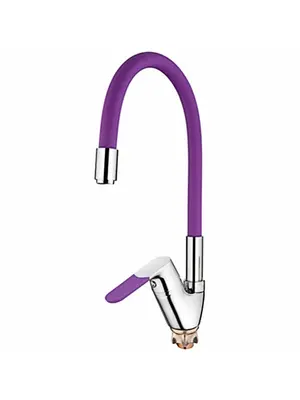 Смеситель для кухни с гибким изливом Ledeme L4153-8 хром