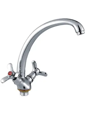 Смеситель для кухни Ledeme H12 L4212-2 хром