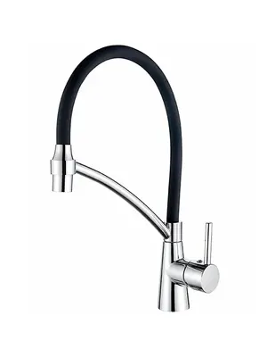 Смеситель для кухни с гибким изливом с душем Ledeme L4399-2 хром