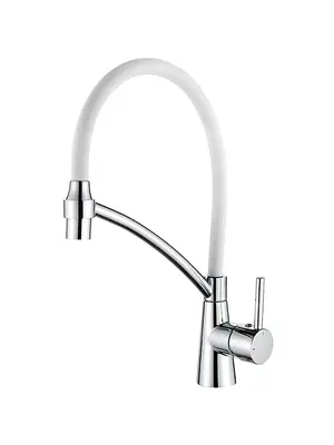 Смеситель для кухни с гибким изливом с душем Ledeme L4399-3 хром