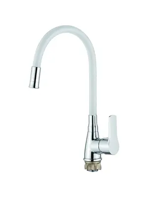 Смеситель для кухни с гибким изливом с душем Ledeme L4699-3 хром