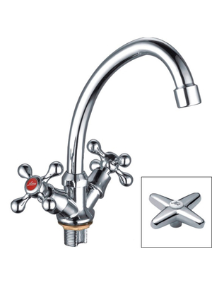 Смеситель для кухни Ledeme H20 L4920 хром