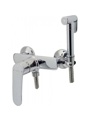 Смеситель с гигиеническим душем Ledeme H72 L5272 хром