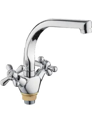 Смеситель для кухни Ledeme H18 L5818-2 хром