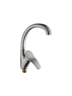 Смеситель для кухни Ledeme H01A L5901A суперсталь