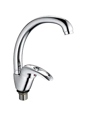 Смеситель для кухни Ledeme H02-B L5902-B хром