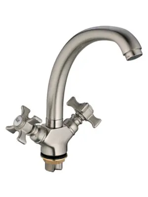 Смеситель для кухни Ledeme H11A L5911A суперсталь