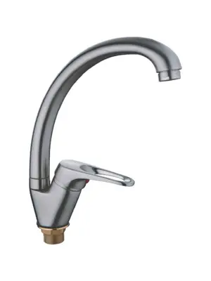 Смеситель для кухни Ledeme H13A L5913A суперсталь