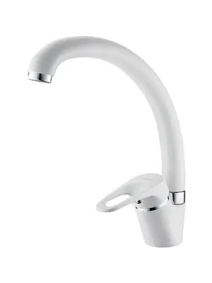 Смеситель для кухни Ledeme L5913H белый