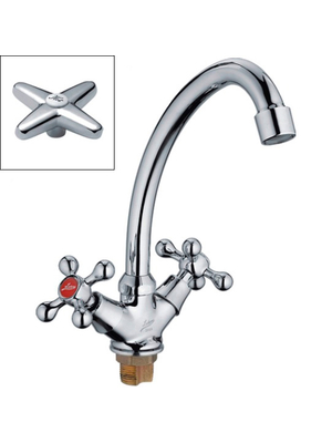 Смеситель для кухни Ledeme H20 L5920 хром