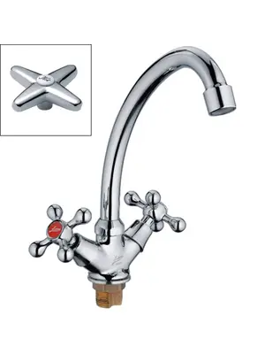 Смеситель для кухни Ledeme H20 L5920 хром