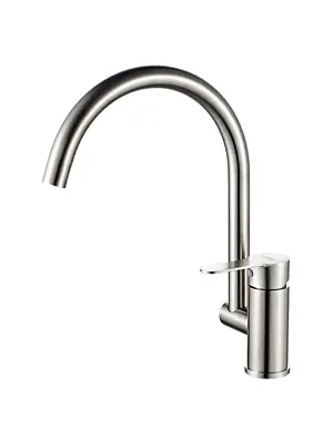 Смеситель для кухни Ledeme L74003 суперсталь