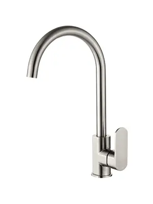 Смеситель для кухни Ledeme H716 L74016 суперсталь