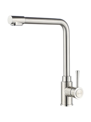 Смеситель для кухни Ledeme L74155-3 суперсталь