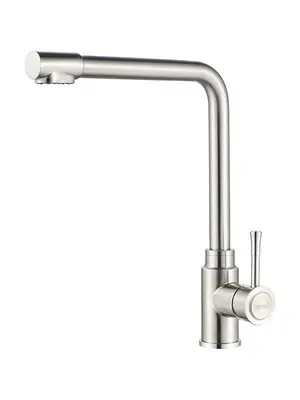 Смеситель для кухни Ledeme L74155-3 суперсталь