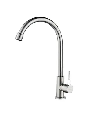 Кран для холодной воды Ledeme L74195 суперсталь