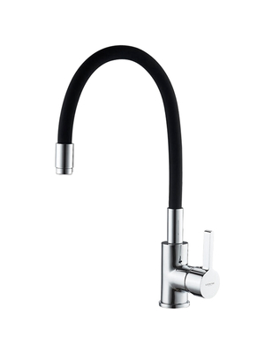Смеситель для кухни с гибким изливом Ledeme Rainbow L4898-2 хром