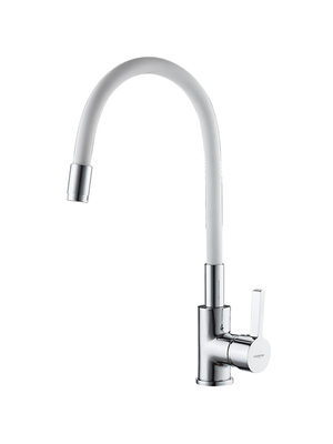 Смеситель для кухни с гибким изливом Ledeme Rainbow L4898-3 хром