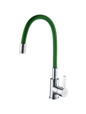 Смеситель для кухни с гибким изливом Ledeme Rainbow L4898-5 хром
